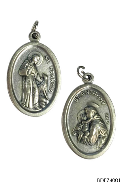 MARIA MEDALI WASIAT OVAL PERAK – katolisitas.org